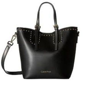 Calvin Klein -Black Stud Tote-